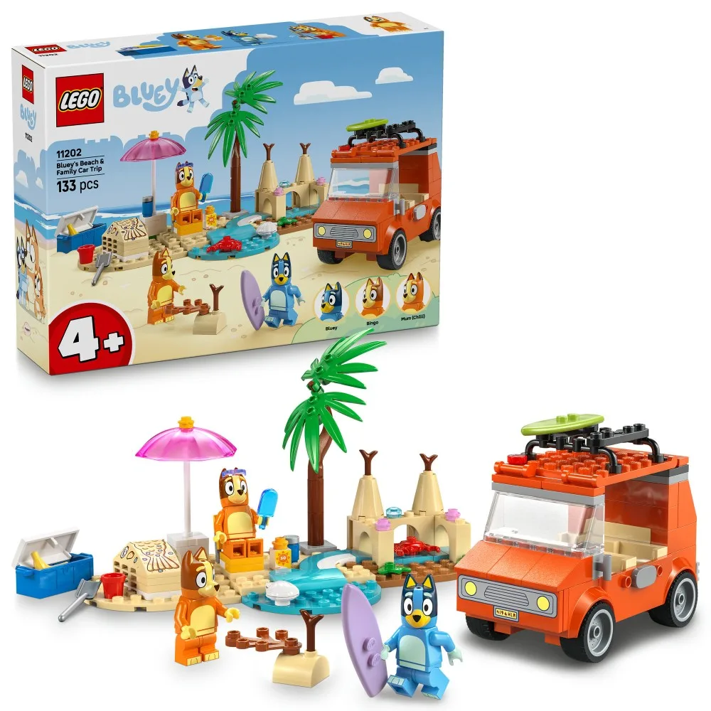 Конструктор LEGO Bluey 11202 Блю и семейная поездка на машине