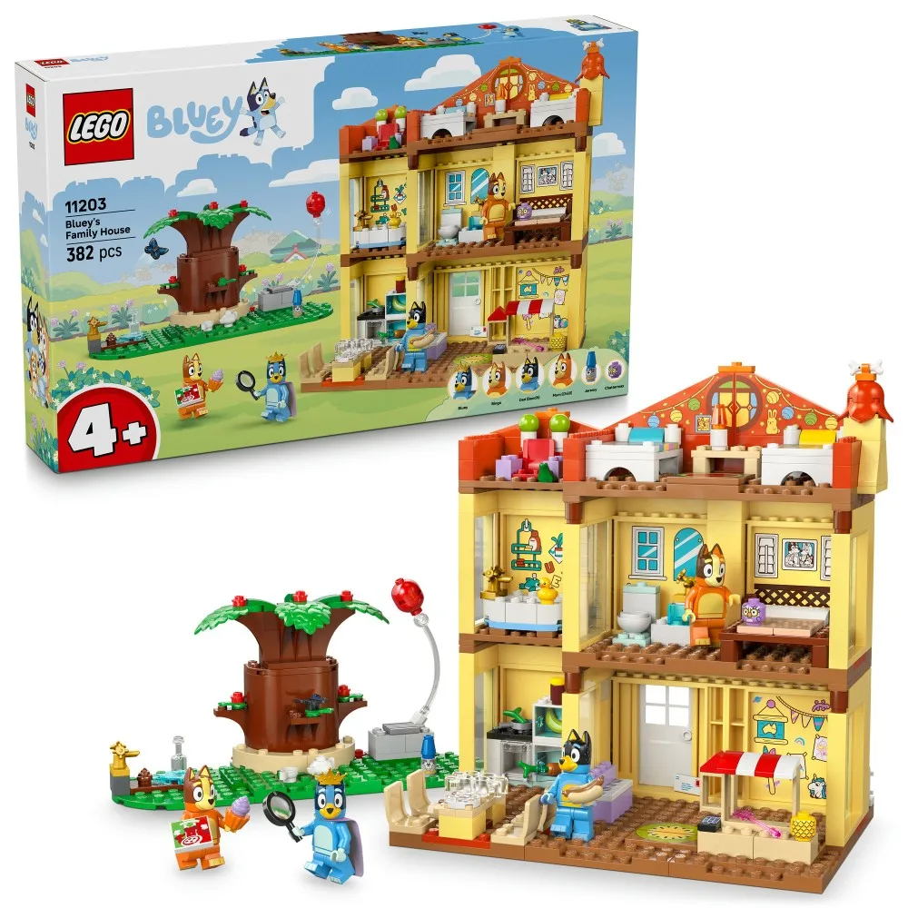 LEGO Bluey - Семейный дом Blue 11203