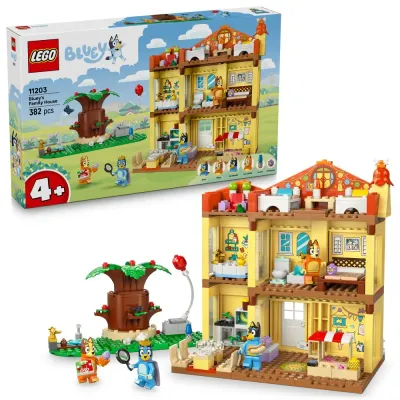 LEGO Bluey - Семейный дом Blue 11203