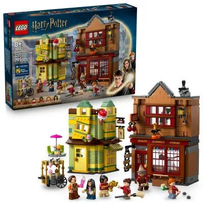 Конструктор LEGO Harry Potter 76452 Магазин квиддичного снаряжения и кафе-мороженое