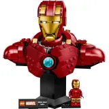Конструктор LEGO Marvel 76327 Бюст Железного человека MK4 — фото 3