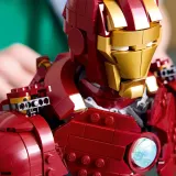 Конструктор LEGO Marvel 76327 Бюст Железного человека MK4 — фото 6