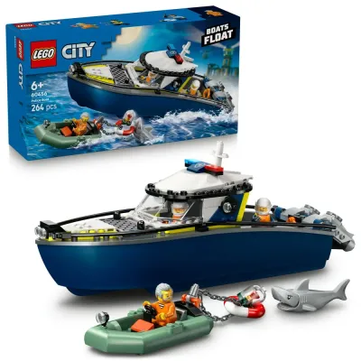 LEGO City - Погоня на полицейской лодке 60456