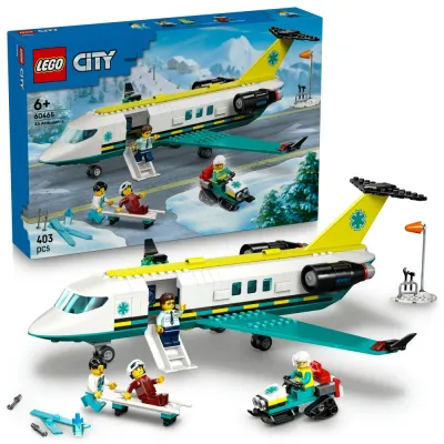 Конструктор LEGO City 60465 Санитарный самолёт