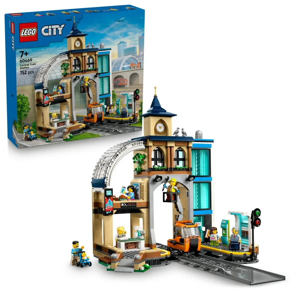 Конструктор LEGO City 60469 Центральный железнодорожный вокзал