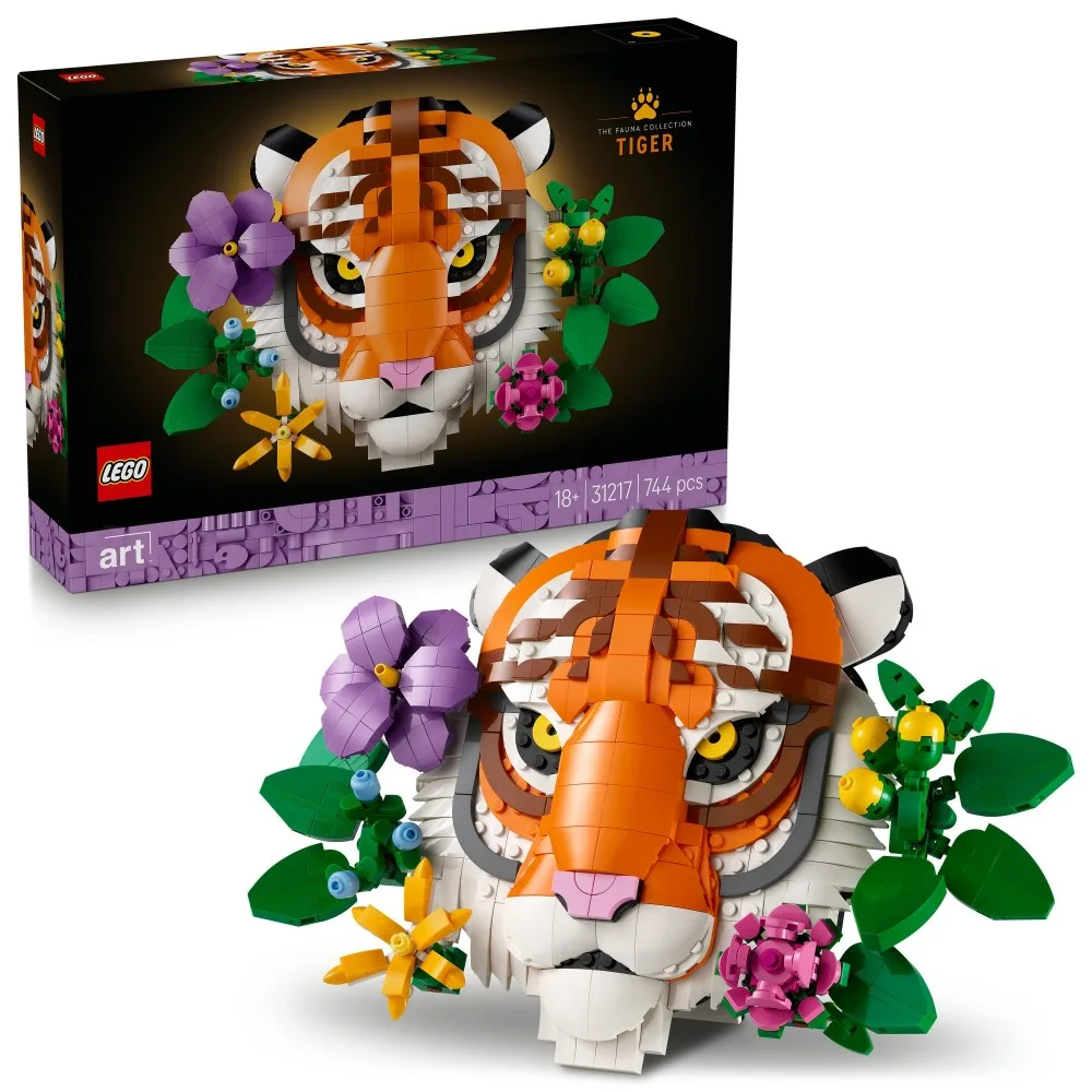 Конструктор LEGO Art 31217 Коллекция животных: тигр