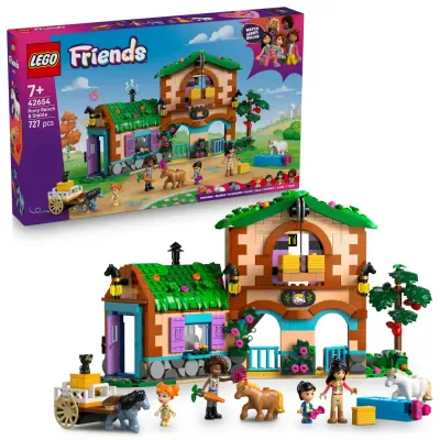 LEGO Friends - Ранчо пони и конюшня 42654