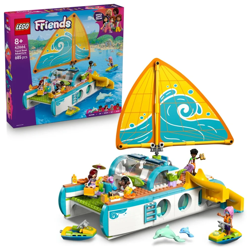 Конструктор LEGO Friends 42664 Приключение на лодке