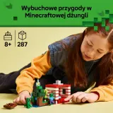 Конструктор LEGO Minecraft 21275 Дом с TNT в джунглях — фото 5