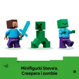 Конструктор LEGO Minecraft 21275 Дом с TNT в джунглях — фото 8