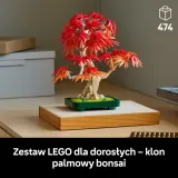 Конструктор LEGO Botanicals 10348 Бонсай из пальмовых листьев — фото 5