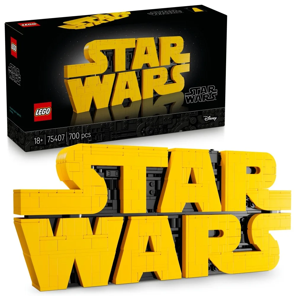 Конструктор LEGO Star Wars 75407 Логотип Звёздных войн из кубиков