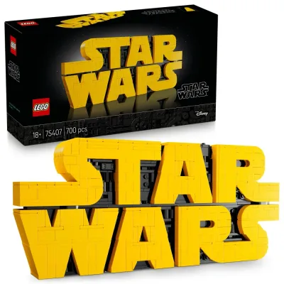 Конструктор LEGO Star Wars 75407 Логотип Звёздных войн из кубиков