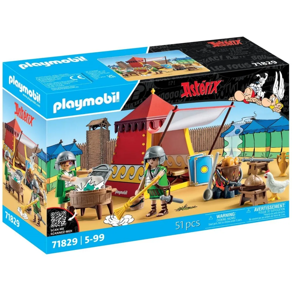 Playmobil Asterix 71829 Палатка легионеров 51 деталь