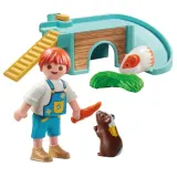 Playmobil - my Life Мальчик с морской свинкой 71746 — фото 2