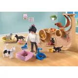 Playmobil 71744 my Life Кошачье кафе 72 детали — фото 4