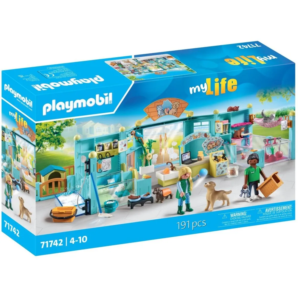 Playmobil 71742 my Life Отель для животных 191 деталь