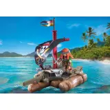 Игровой набор Playmobil 71794 Пиратский плот с сокровищами 71794 41 деталь — фото 4