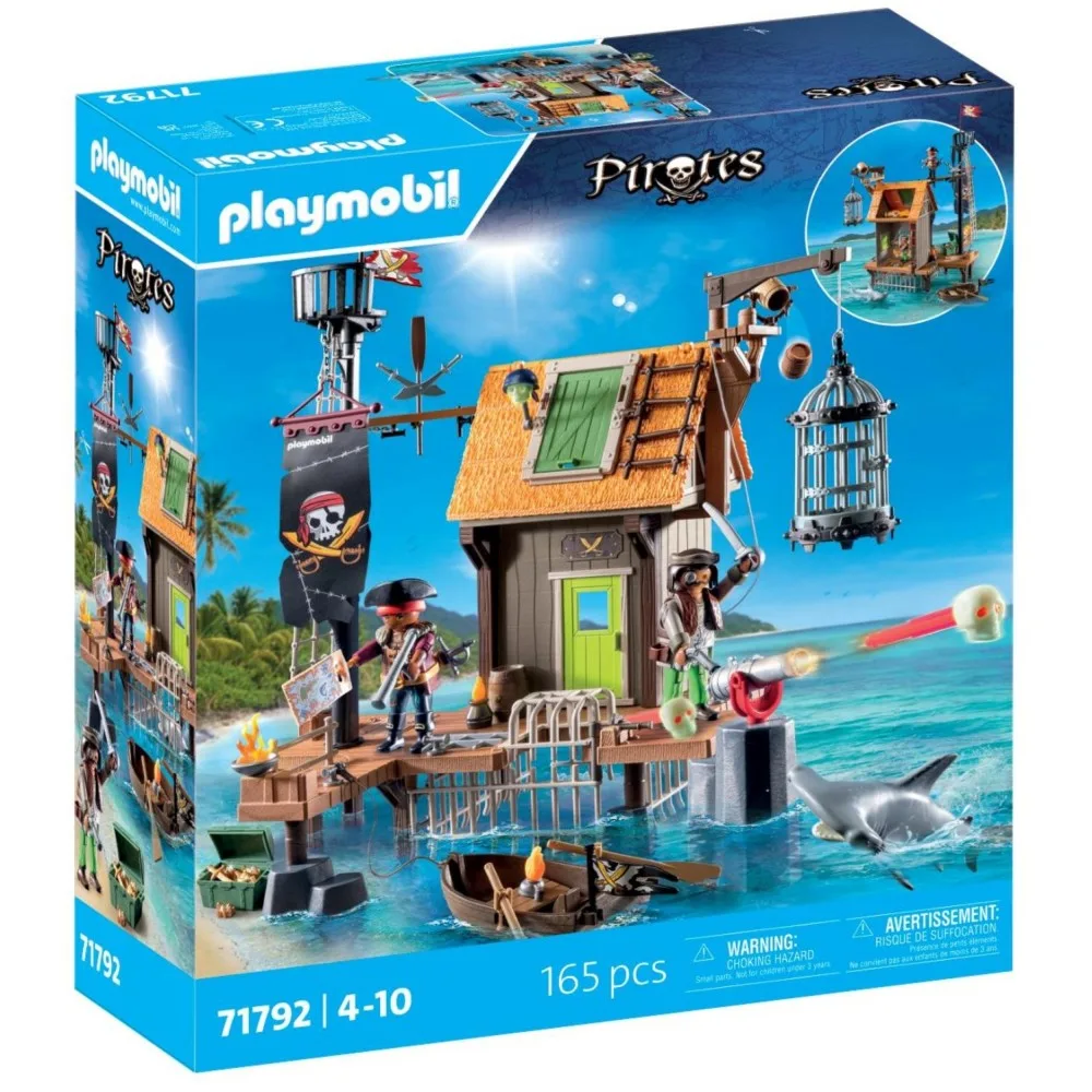 Playmobil - Pirates Пиратская гавань с тюрьмой 71792