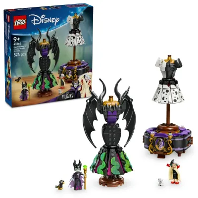 Конструктор LEGO Disney Classic 43262 Платья Диаболины и Круэллы