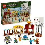 Конструктор LEGO Minecraft 21273 Нападение гаста-шара на деревню — фото 1