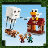 Конструктор LEGO Minecraft 21273 Нападение гаста-шара на деревню — фото 5