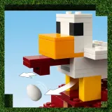 Конструктор LEGO Minecraft 21273 Нападение гаста-шара на деревню — фото 7