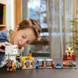 Конструктор LEGO Minecraft 21273 Нападение гаста-шара на деревню — фото 8
