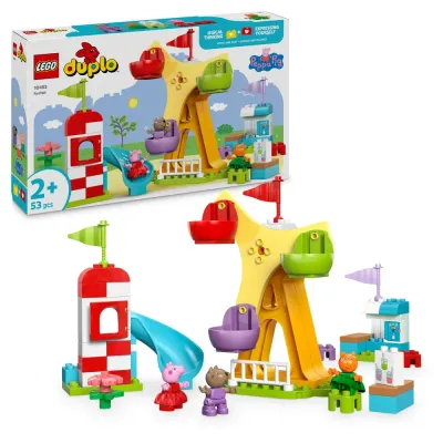 Конструктор LEGO DUPLO Peppa Pig 10453 Парк развлечений Пеппы