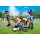 Игровой набор Playmobil 71731 Поиск следов с собакой-ищейкой 71731 27 деталей — фото 4