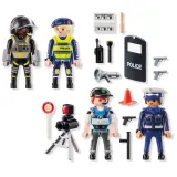 Игровой набор Playmobil 71730 Набор фигурок полицейских 71730 35 деталей — фото 3
