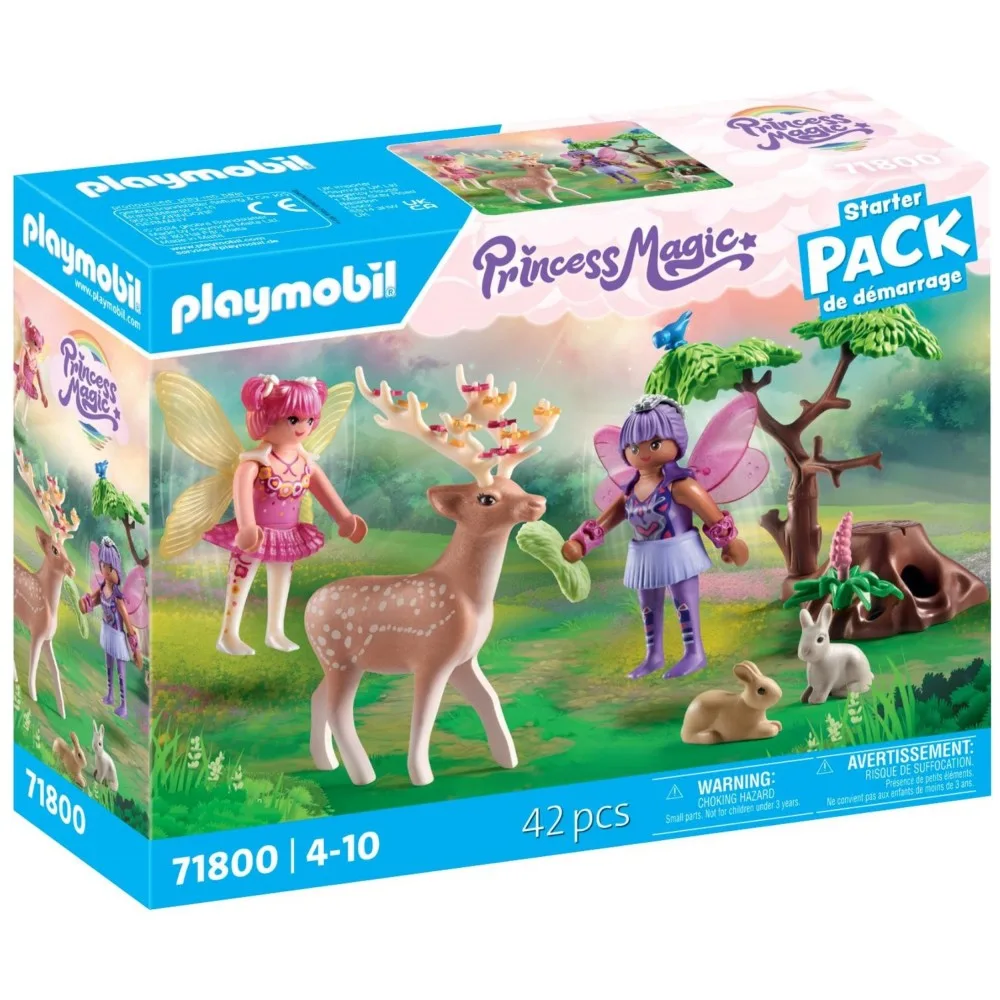 Playmobil - Princess Magic Феи с лесными животными 71800