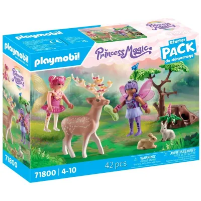 Playmobil - Princess Magic Феи с лесными животными 71800