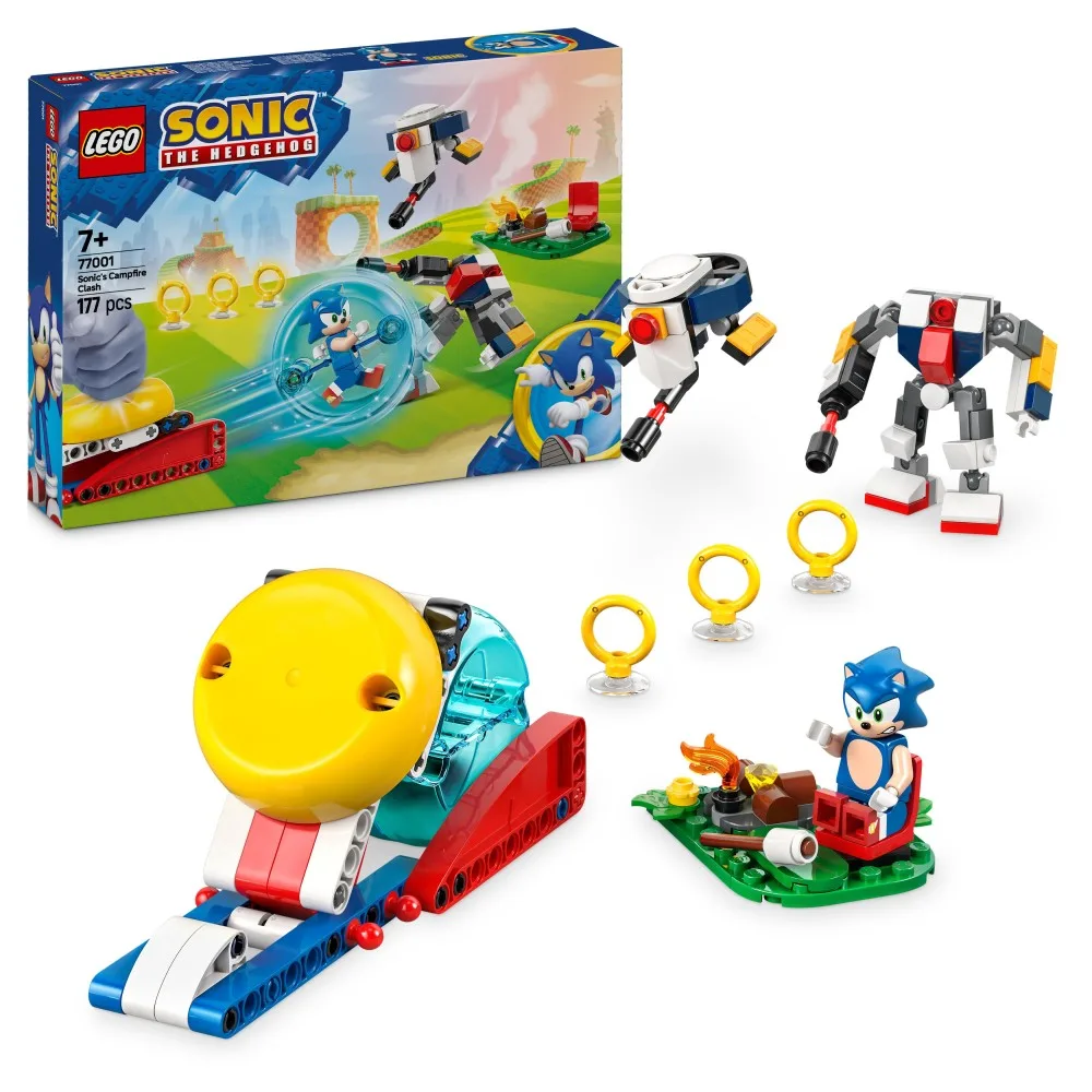 Конструктор LEGO Sonic 77001 the Hedgehog Соник и битва в кемпинге