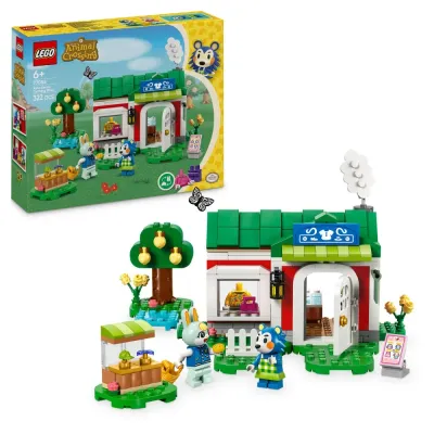 Конструктор LEGO Animal Crossing 77055 Сёстры Абле и магазин одежды