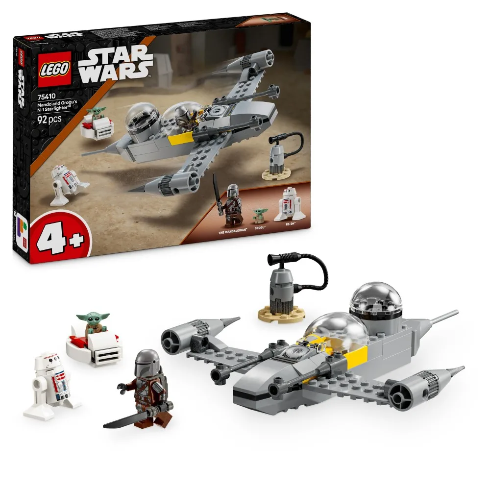 Конструктор LEGO Star Wars 75410 Истребитель N-1 Мандо и Грогу
