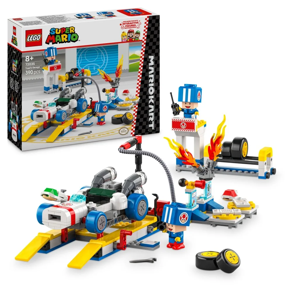 LEGO Super Mario - Mario Kart – Гриб и его гараж 72035