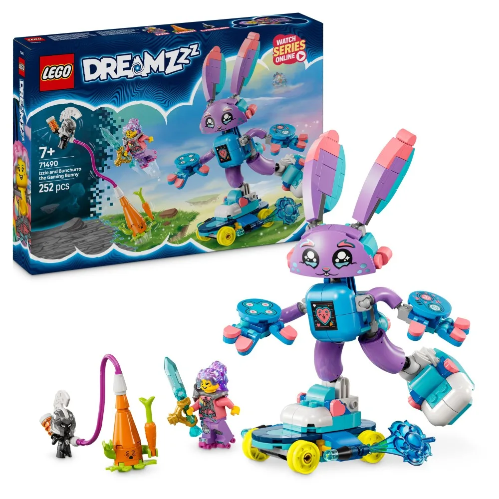 LEGO DREAMZzz - Izzie и геймерский Bunchu 71490