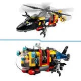 Конструктор LEGO City 60462 Вертолёт, пожарная машина и подводная лодка — фото 7