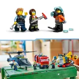 Конструктор LEGO City 60462 Вертолёт, пожарная машина и подводная лодка — фото 8
