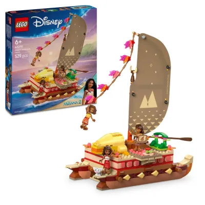 Конструктор LEGO Disney Princess 43270 Приключение Вайаны на каяке