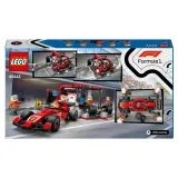 Конструктор LEGO City 60443 Пит-стоп Ф1 и механики с болидом Ferrari — фото 4