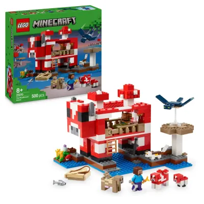 Конструктор LEGO Minecraft 21270 Дом Грибной коровы
