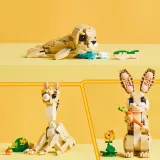 Конструктор LEGO Creator 1759 31162 Милый кролик 3 в 1 — фото 8