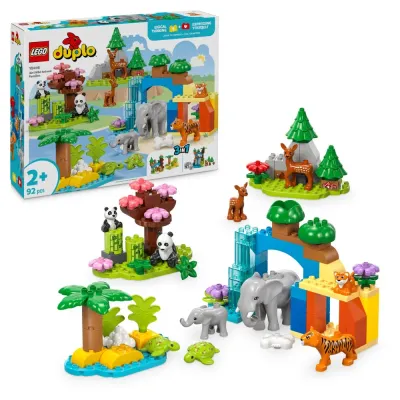 LEGO DUPLO Town - Семьи диких животных 3 в 1 10446