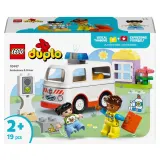Конструктор LEGO DUPLO Town 10447 Машина скорой помощи с водителем — фото 2