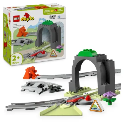 Конструктор LEGO DUPLO 10425 Тоннель и рельсы расширяющий набор
