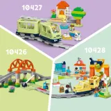 Конструктор LEGO DUPLO 10425 Тоннель и рельсы расширяющий набор — фото 8