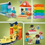 Конструктор LEGO DUPLO 10428 Большой интерактивный городской поезд — фото 8