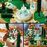 Конструктор LEGO Icons 10359 Садовый фонтан — фото 8